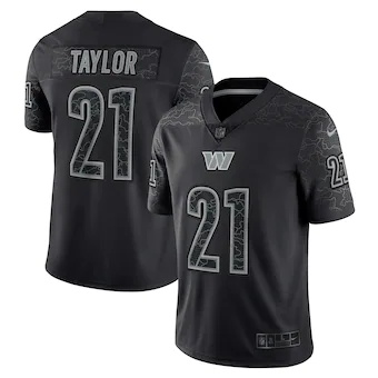 mens nike sean taylor black washington commanders retired p